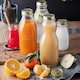 image 5 of Bormioli Rocco Quattro Stagioni Glass Juice Bottle with Screw Top Lid - 1L Clear | One Size