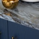 image 1 of Sticky Back Plastic Romeo Gold Marble Effect Kitchen Self-adhesive Vinyl Wrap for Cupboards, Doors and Worktops 67.5cm x 2m - d-c-fix