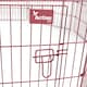 image 3 of Actiaspet Pink Metal Drop Pin Play Pen Available in 4 Different Sizes (Pink, Large, 8)