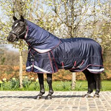 LeMieux Kudos Thermo Layer Turnout Rug 100g Blue | 5ft 9