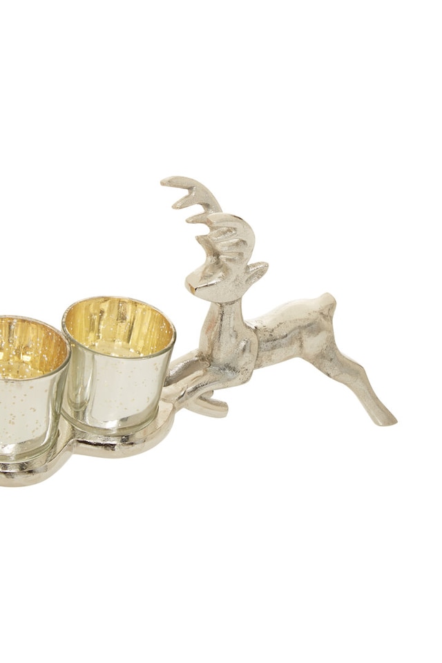 image 1 of Stag 4 Tea Light Holder