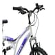 image 2 of Basis 2 Full Suspension Mountain Bike 26in Wheel, 18 Speed - White Purple