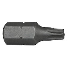 Faithfull Star Tx25 S2 Grade Steel Screwdriver Bits X 25Mm Pack Of 3