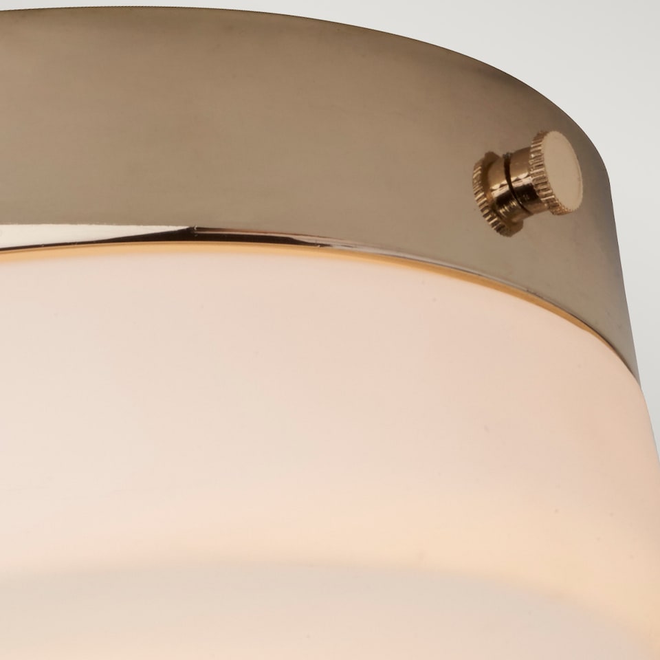 image 1 of Tamar 1 Light Medium Flush Light - Polished Gold