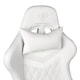 image 8 of Deltaco Gaming DC410 RGB Gaming Chair with RGB Lighting - White