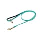 image 1 of Digby & Fox Leather Padded Dog Lead - Aqua - 110cm x 1.5cm