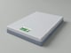 image 1 of 25cm Deep Eco-Friendly 1000 Pocket Spring & Memory Foam Mattress (King) | White | White