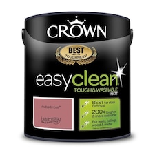 Crown Easyclean Matt Emulsion 2.5L Rhubarb Rose