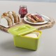 image 3 of Zeal Melamine Insulated Butter Dish with Lid Green | Lime