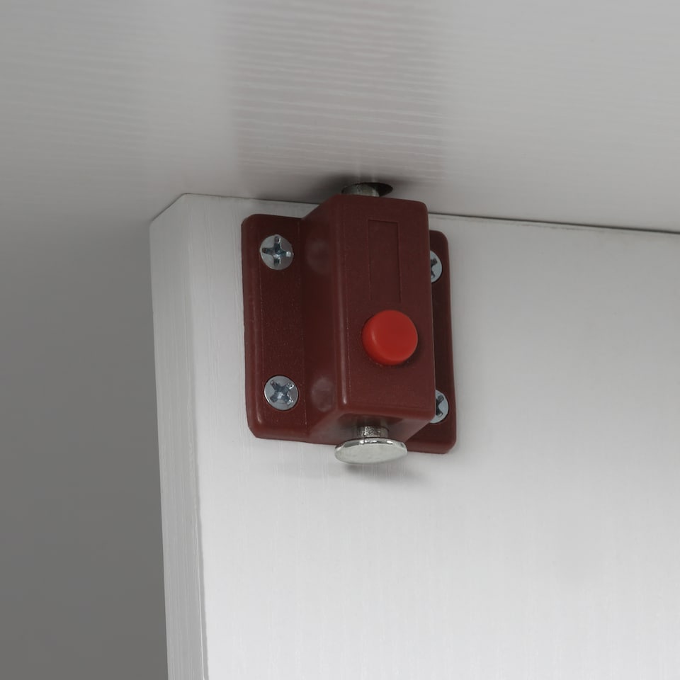 image 1 of HOMCOM Foldable Dining Table, Modern Drop Leaf Table for Kitchen, Dining Room and Living Room, White | White