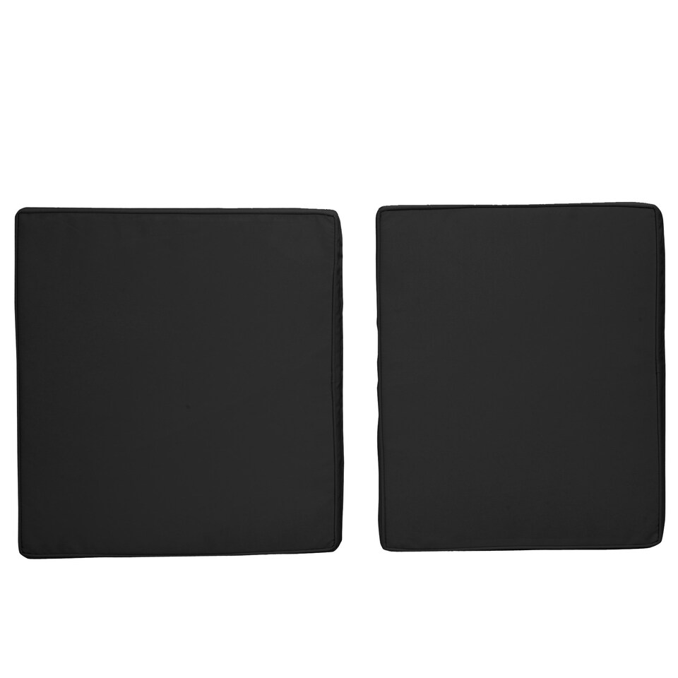 image 1 of Outsunny 2 Pieces Seat Cushion and Back Pad Set for Rattan Furniture 