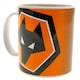 image 1 of Wolverhampton Wanderers FC Crest Mug - Yellow/Black/White - One Size