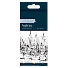 Pack of 6 Fineliners