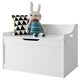 image 4 of Lola Toy Box Storage Organiser in Classic White White