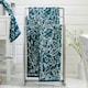 image 4 of Secret Garden Yarn Dyed Jacquard 100% Cotton Towels  550gsm Green | Sage | Hand towel