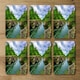 image 2 of River in mountain forest landscape (Coaster)