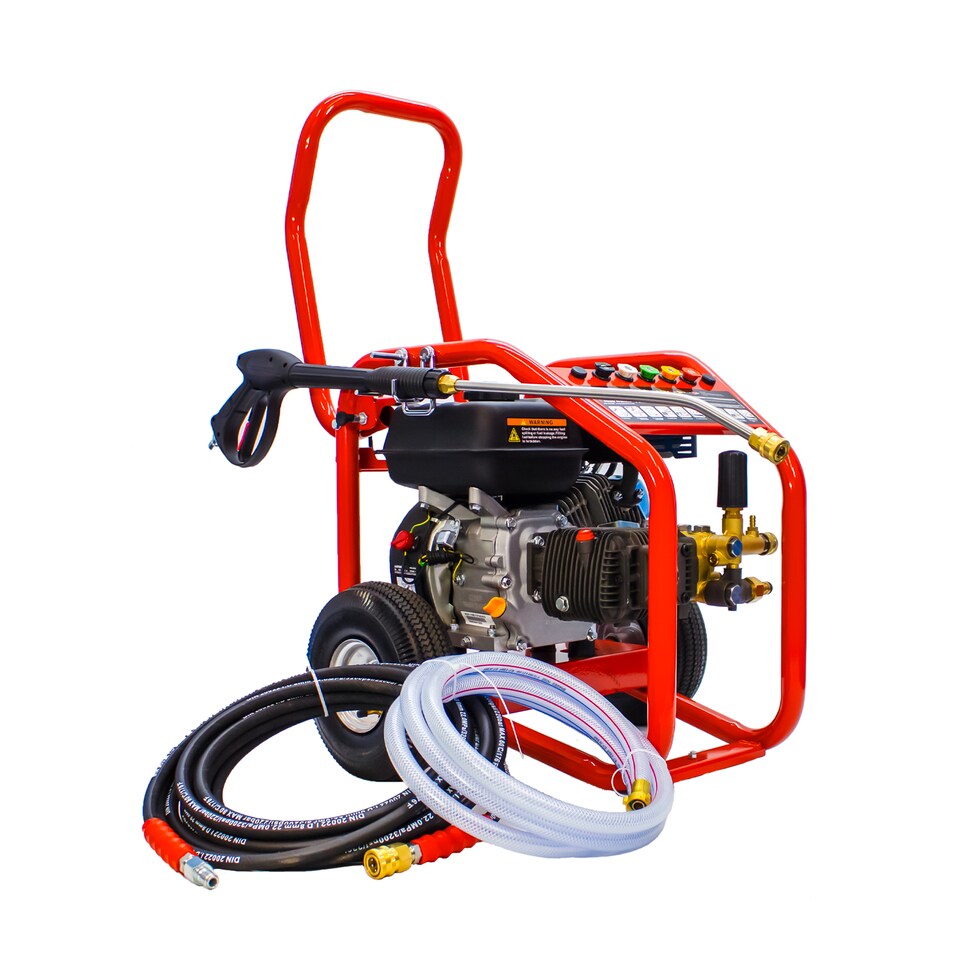 image 1 of Kiam Warrior 3400P Petrol High Pressure Washer Jet Cleaner (9HP)