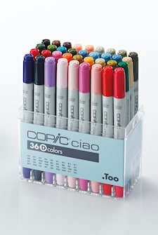 Copic CIAO Marker, Multicoloured, Set of 36