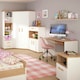 image 3 of 4KIDS 2 Door 4 Drawer Sideboard with Orange Handles