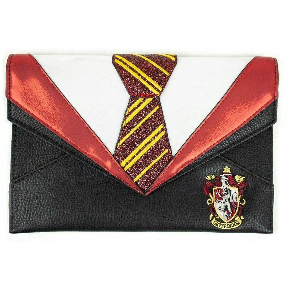 image 1 of Danielle Nicole Womens/Ladies Gryffindor Uniform Harry Potter Clutch - Black - One Size Black