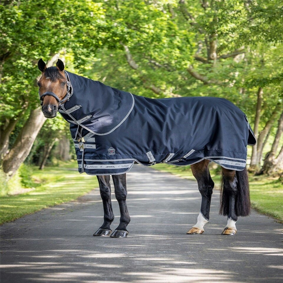 image 1 of LeMieux Arika Storm-Tek Rug 100g Blue | 5ft 0
