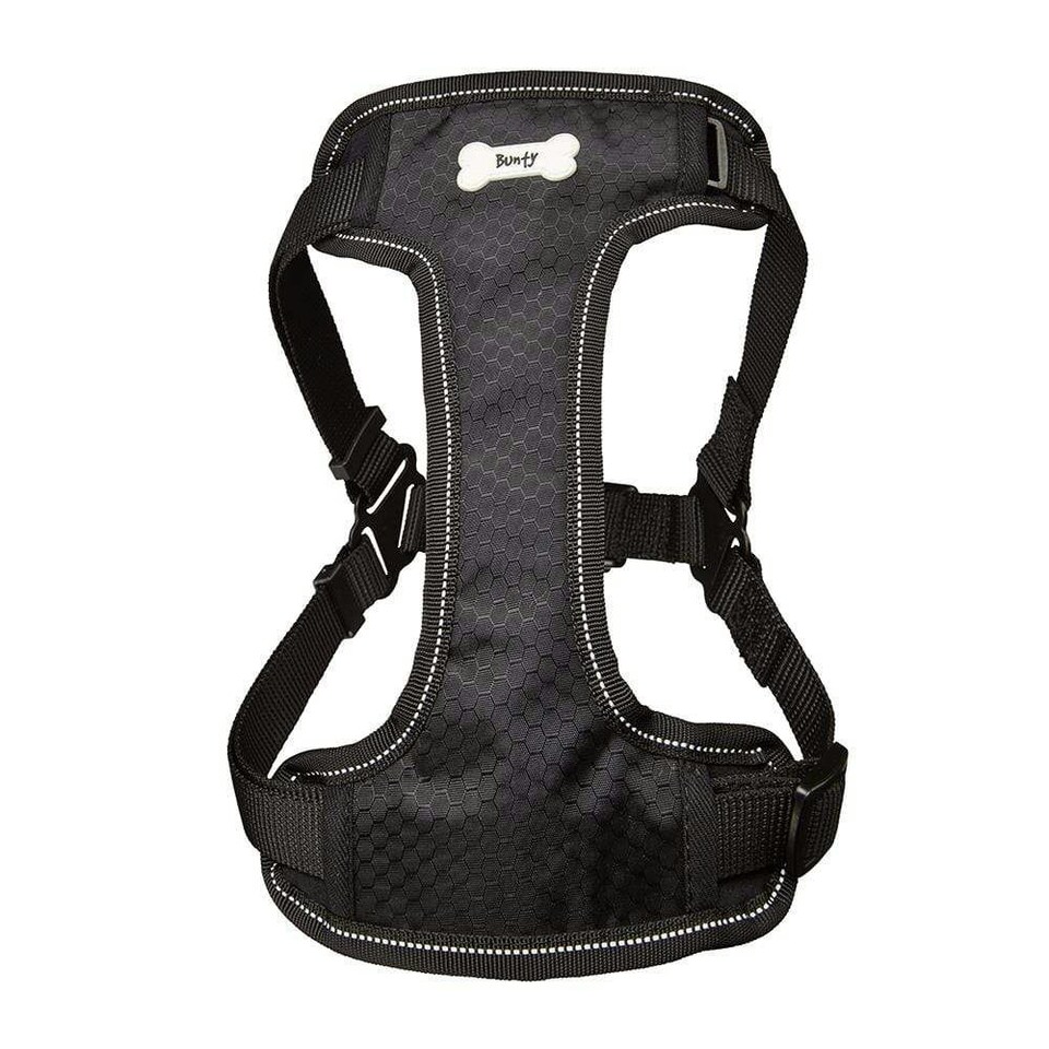 image 1 of Dog Harness - Bunty Strap 'N' Stroll Black | M