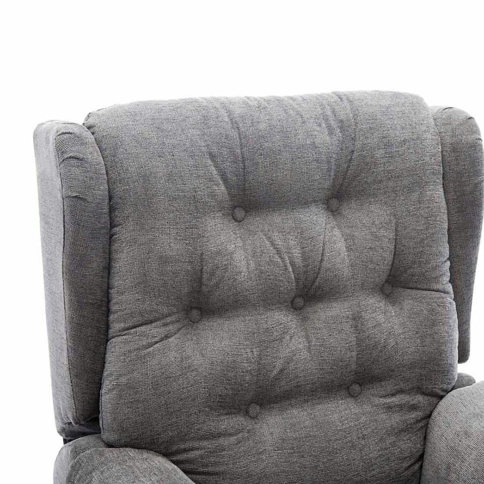 image 1 of Barnsley Fabric Electric Dual Motor Rise Recliner Mobility Armchair (Charcoal)