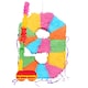 image 1 of Pinatas Number 9 Cardboard Pinata, Stick and Blindfold Set - W35cm x D7.5cm x H50cm - Multi