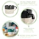 image 2 of Nicola Spring Ceramic Dipped Dash Coffee Mugs - 475ml - 6 Colours | Multi | 6 Colours
