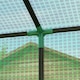 image 8 of Walk-in Garden Green House with Large Roll-up Door and 2 Mesh Windows, Green