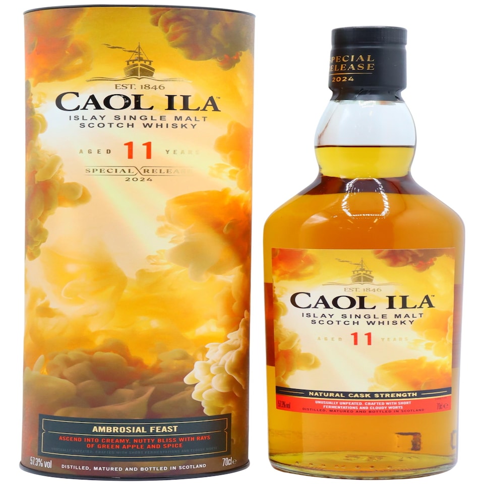 image 1 of Caol Ila - 2024 Special Release Single Malt Scotch 11 year old Whisky | Clear | Caol Ila - 2024 Special Release Unpeated Single Malt - 11 year old Whisky 70cl 57.3% ABV | 1