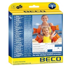 Beco Swimming Arm Bands for Adults - Orange