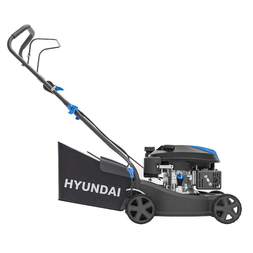 image 1 of Hyundai 16 Inch 40cm Petrol Lawnmower, Hand Push, 139cc Engine HYM16130PX