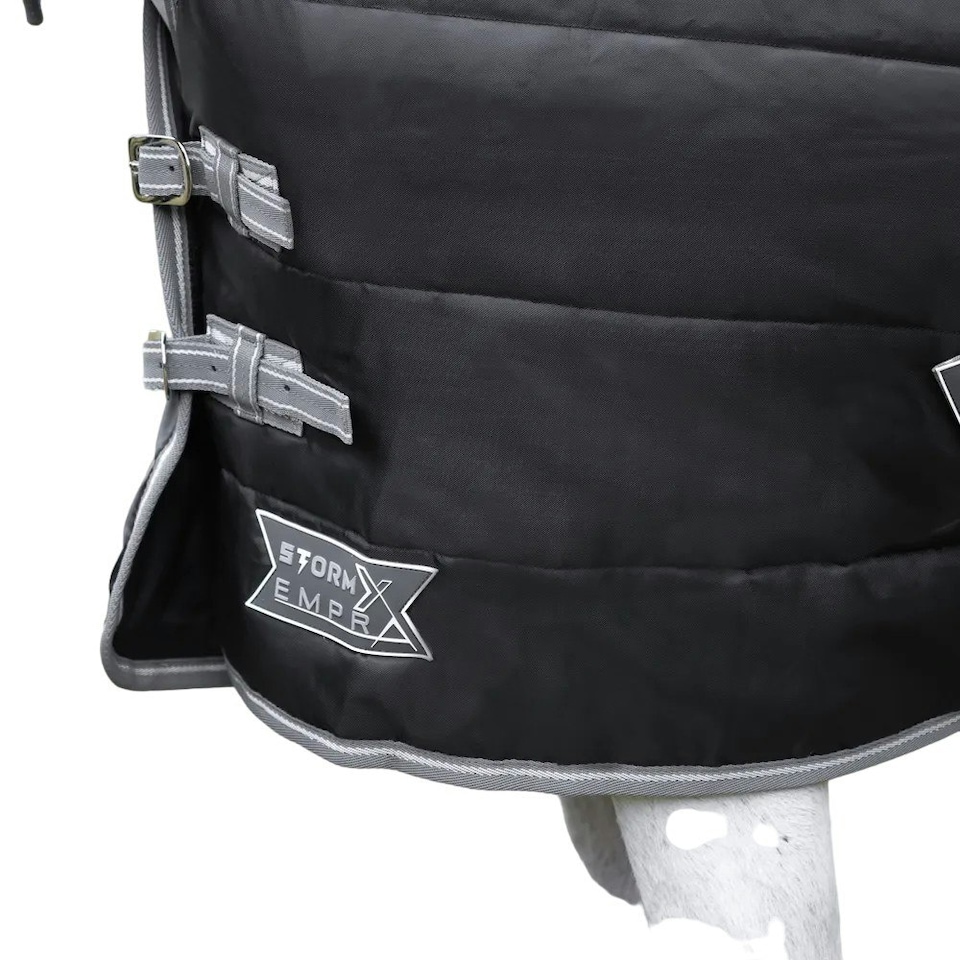 image 1 of StormX Empra Combi Combo Neck 200g Horse Stable Rug - Black - 6´ 3"
