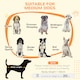 image 3 of PawHut Dog Crate Furniture with Removable Cushion, for Medium Dogs - Grey
