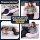 image 6 of Dreamcatcher U-Shaped Pregnancy Pillow Maternity Nursing Support Cushion Pink | Pink | Pink | One Size | 1