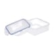 image 5 of LocknLock Food Storage Container Airtight Leakproof Microwave Safe Transparent Food Box 870ml Pack of 6