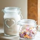 image 5 of Nicola Spring Heart Glass Storage Jars - 1.5 Litre - Clear Seal - Pack of 6