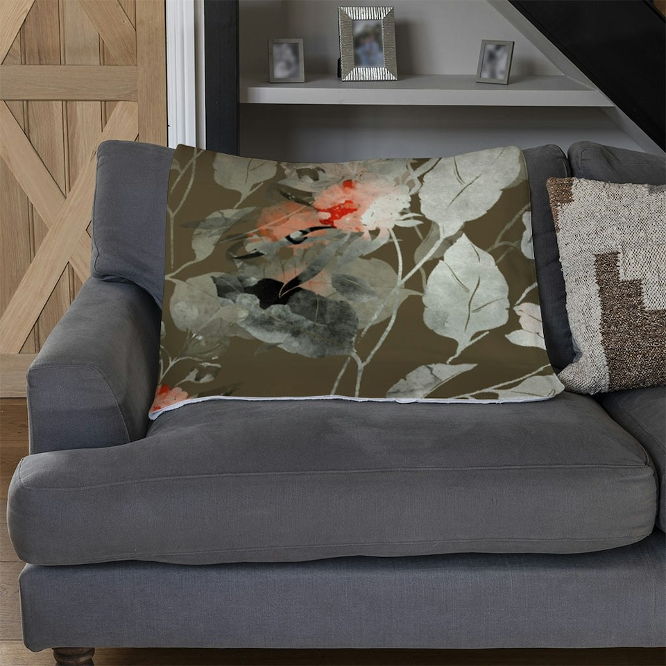 image 1 of Imprint fantastic paint bouquet (Blanket)