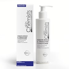 skinChemists Keratin Repair & Strengthen Conditioner 250ml for Hair Suppleness, Detangling, Moisture Retention