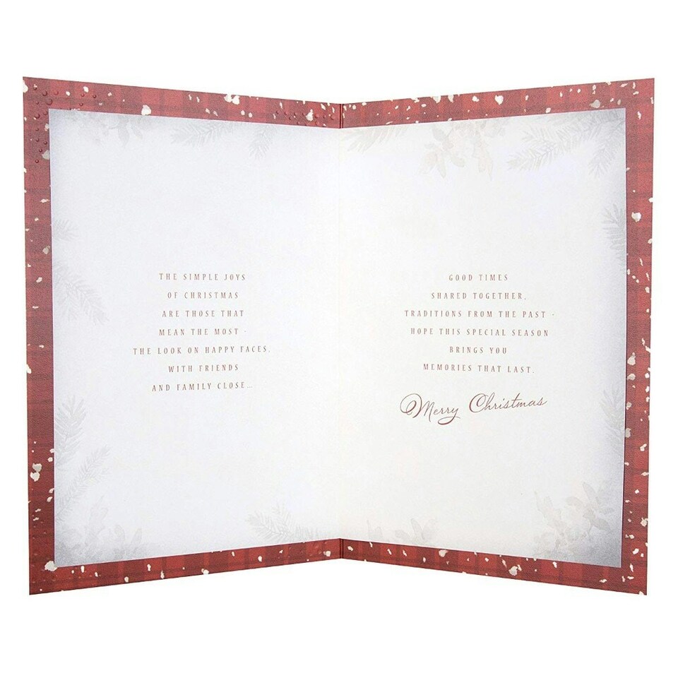 image 1 of Hallmark To Both Christmas Card 'Memories That Last'
