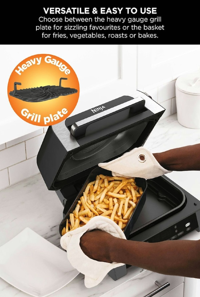 image 1 of Ninja 6 in 1 MAX Grill & Air Fryer DG551UK
