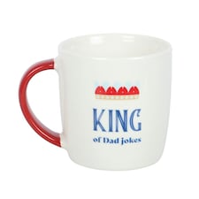 Ceramic King of Dad Jokes Mug White