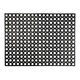 image 1 of Nicola Spring Heavy Duty Door Mat - 80 x 60cm - Rubber Indoor Outdoor Floor Mat Dirt Trapper Rug Non Slip Doormat
