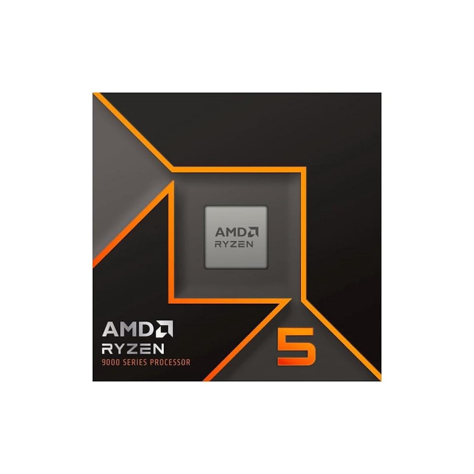 image 1 of AMD Ryzen 5 9600X AM5 Zen5 4nm 6 Core AMD Radeon Graphics Processor - Black