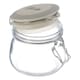 image 2 of Interiors By Premier Stylish Herbs Storage Jar, Durable Glass Jar With Lid For Kitchen Counter, Versatile Airtight Storage Jar