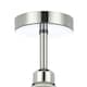 image 2 of Polished Chrome Plated Ceiling Light Fitting for Industrial Style Light Bulbs | Chrome