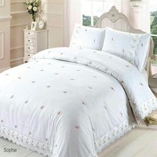 Sophie Laced Classical Duvet Cover Set - Double