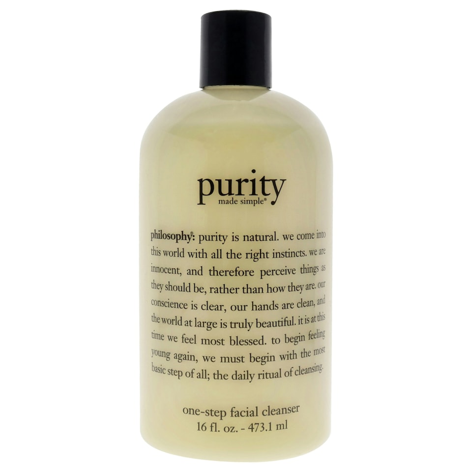 image 1 of Purity Made Simple One-Step Facial Cleanser by Philosophy for Unisex - 16 oz Cleanser