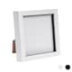 image 1 of Nicola Spring 3D Box Photo Frame - 6 x 6" - White